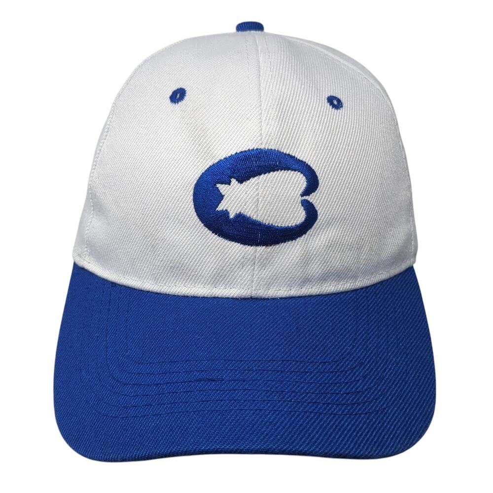 Cuba Strapback Hat Multi One Size Adjustable Embroidered Logo Colorblock